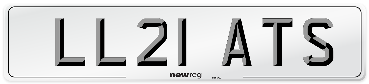 LL21 ATS Number Plate from New Reg